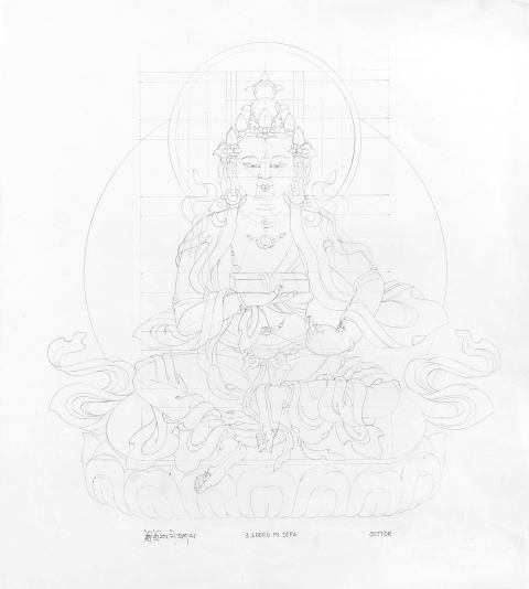 LODROE-MI-SEPA_2005-2006_Pencil-on-Paper_375-x-335-cm-