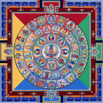 MEDICINE BUDDHA MANDALA, 2001 – 2005