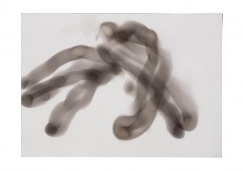 SMOKE DRAWING 81, 1990